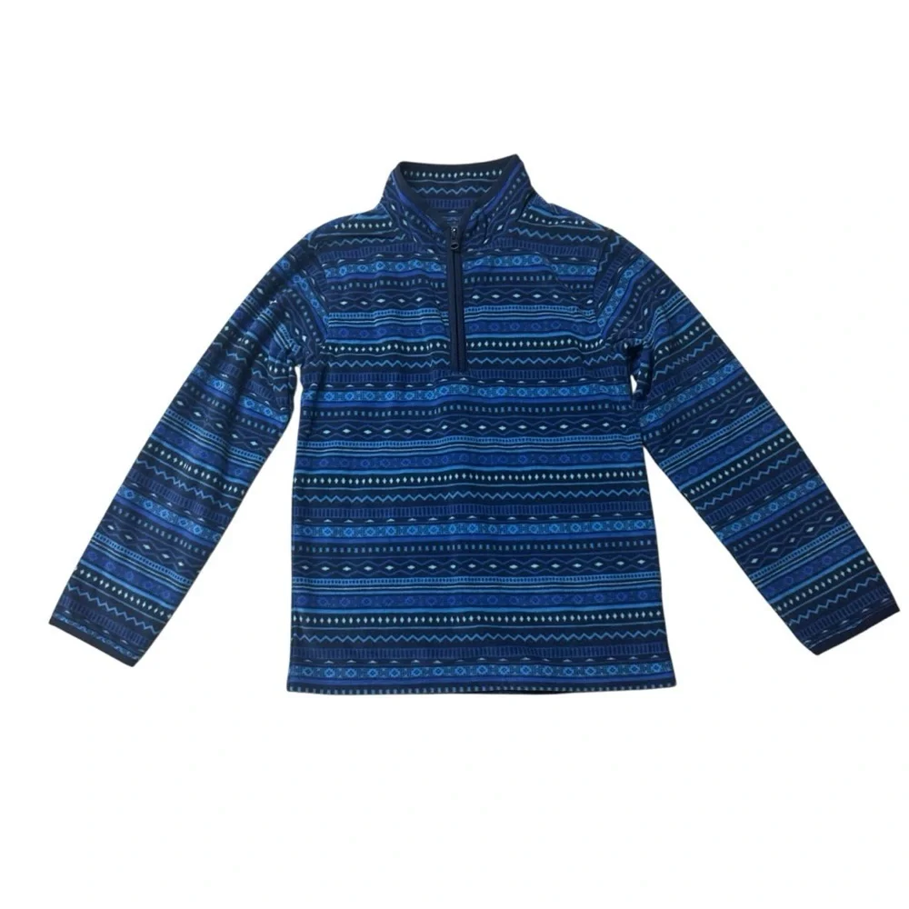 Oshkosh B’gosh Boy’s Fleece Zip Up Pullover. Size 10